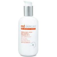 MD Skincare Firming Body Lotion With Vitamin C Sunscreen SPF 8 (8 oz)
