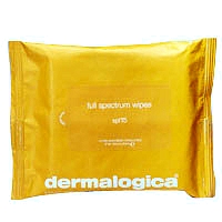 Dermalogica Full Spectrum Wipes SPF15 (1 Pouch Contains 15 Wipes)