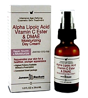 Alpha Lipoic, Vitamin C Ester, DMAE Day Cream (1 oz)