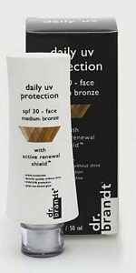 Dr. Brandt Daily UV Protection SPF 30 - Face Medium Bronze(1.7 oz)