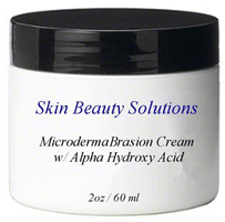 MicroDermabrasion Cream With AHA  2 oz 