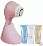 Clarisonic  Professional Skin Care Brush Pink-4 Speeds.Comes With 3 Trail Size Cleansers